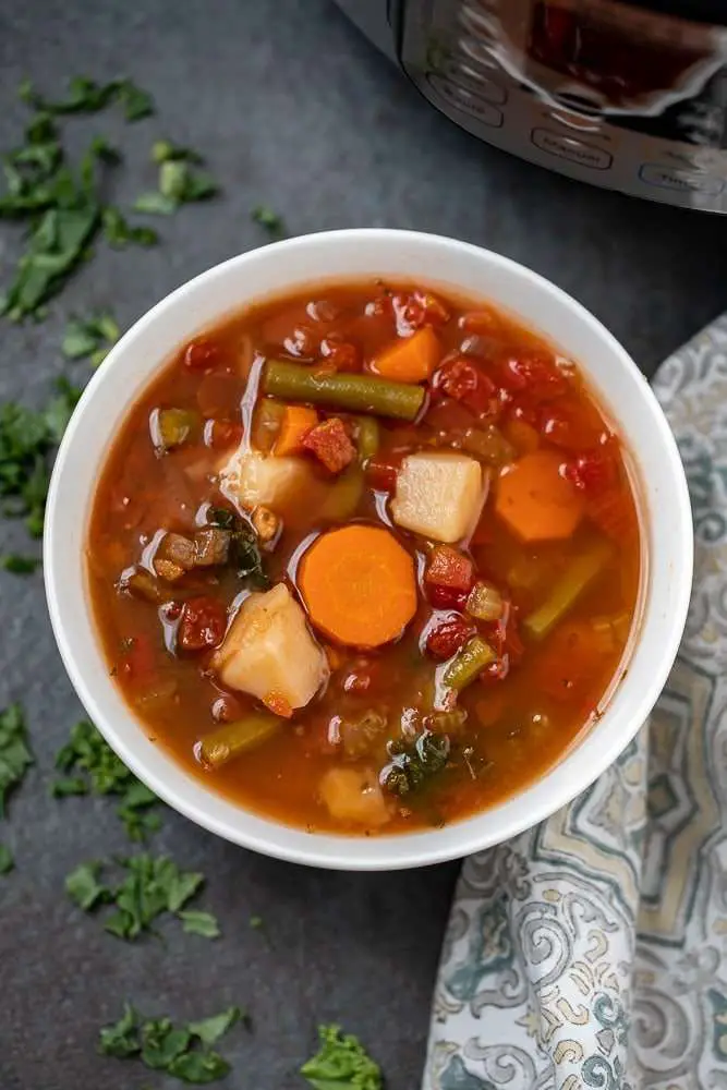 How Long To Cook Vegetable Soup In Instant Pot - InstantPotClub.com