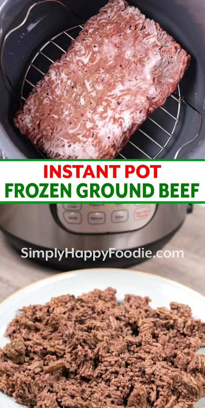 How To Cook Frozen Hamburger In Instant Pot - InstantPotClub.com