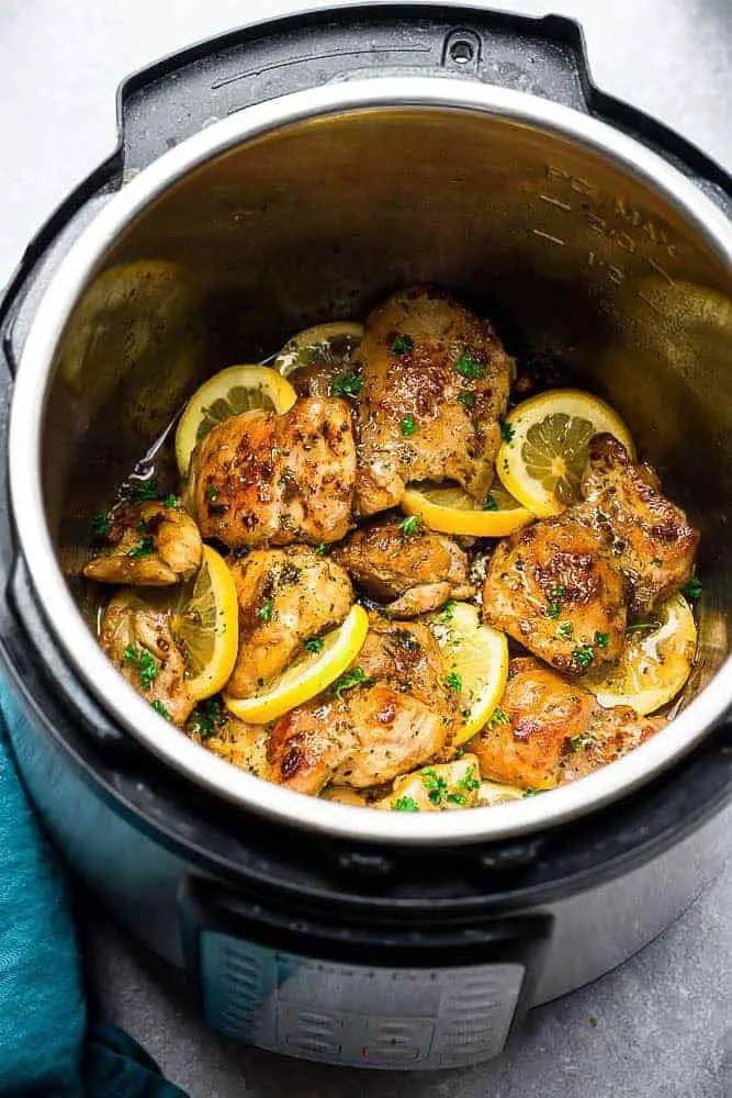 How to make Lemon Garlic Chicken in an Instant Pot