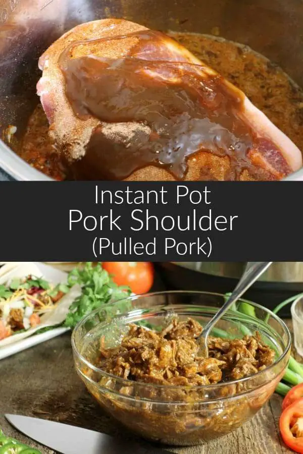 Instant Pot Pork Shoulder (For Pulled Pork Sandwiches ...